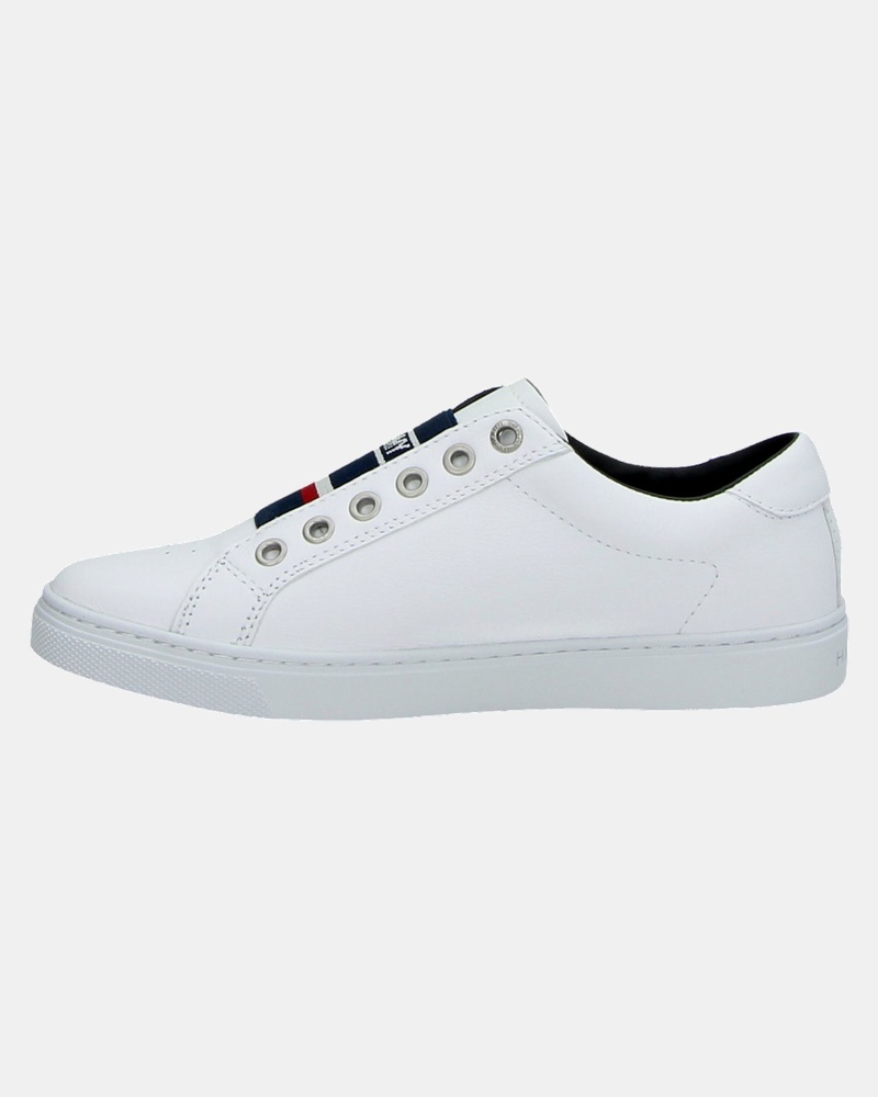Tommy Hilfiger Sport Elastic City - Lage sneakers - Wit