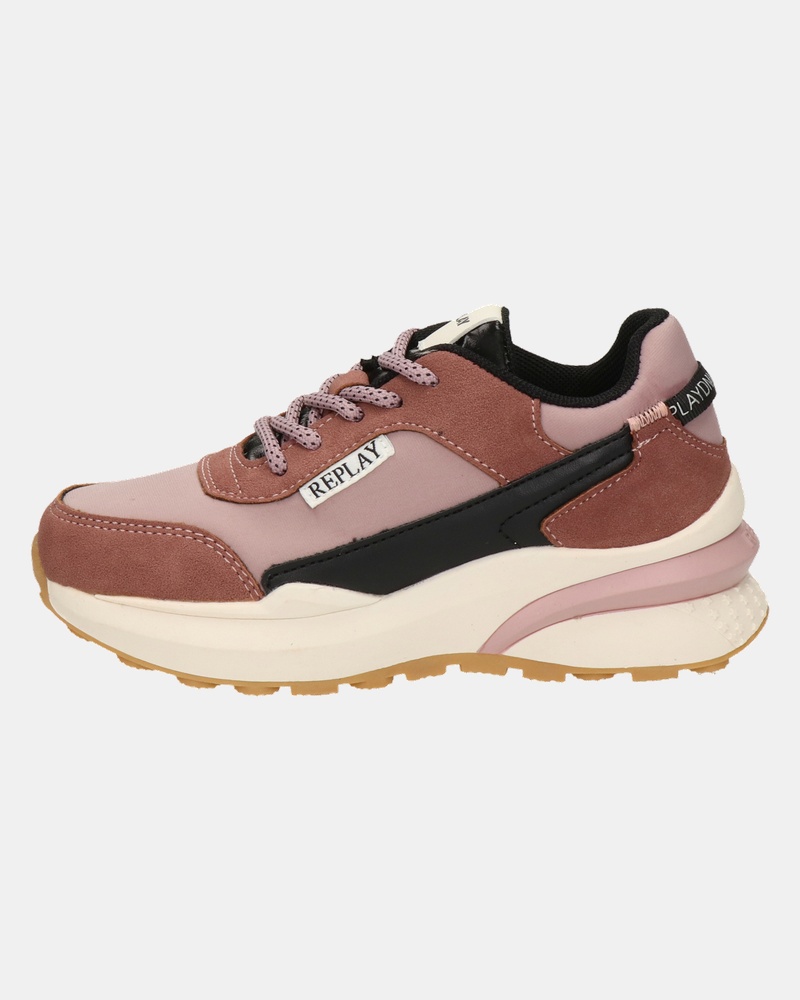 Replay Athena - Dad Sneakers - Roze