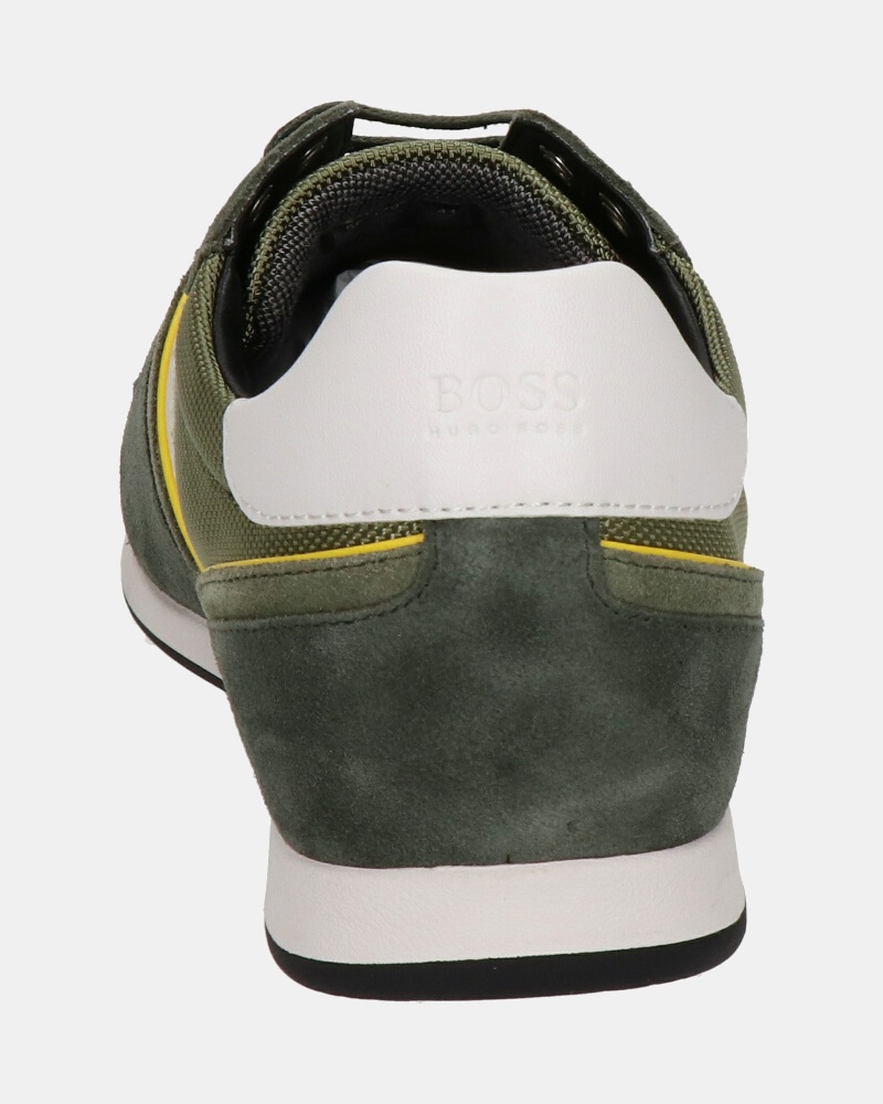 BOSS Glaze Low P MX - Lage sneakers - Groen